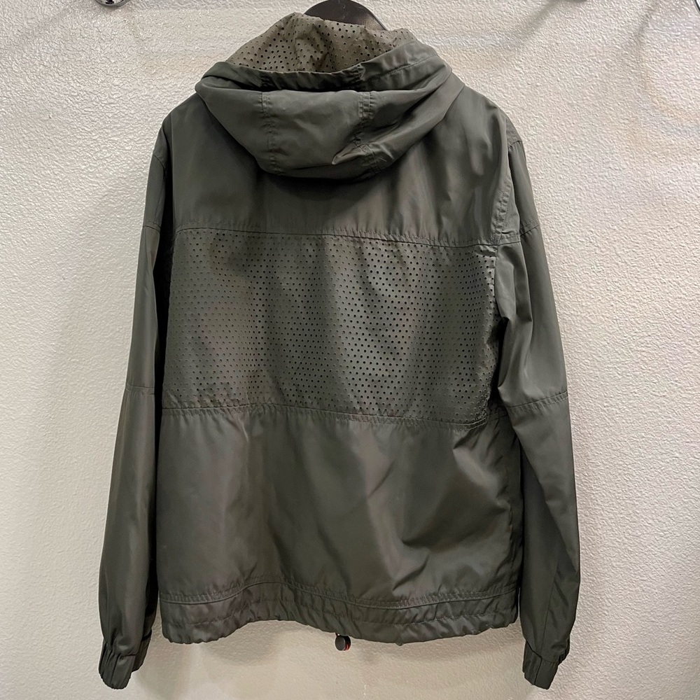 Men’s Zara long sleeve windbreaker medium olive jacket outerwear - medium - Picture 4 of 7